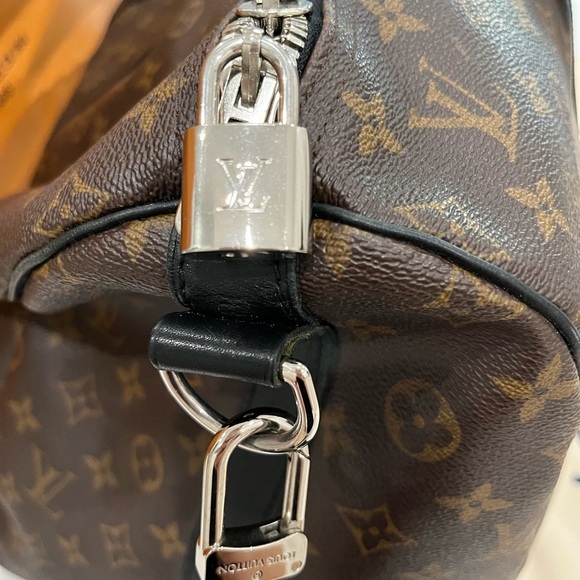 Louis Vuitton Keep All  Bandoulière 55 Macassar Monogram Authentic - Picture 2 of 8